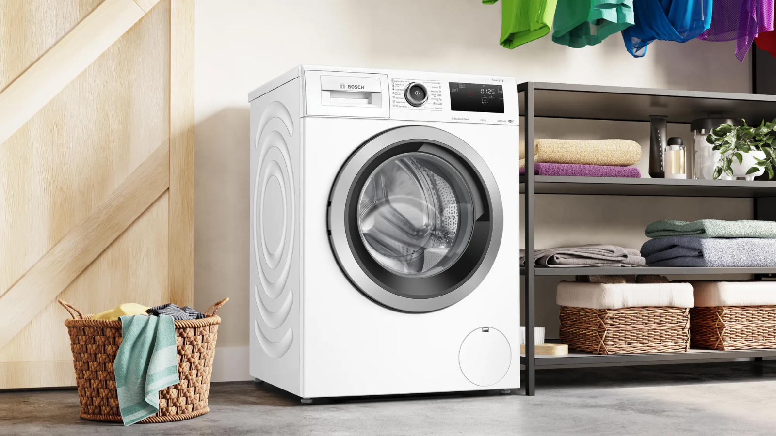 Перална машина Bosch WAL28RH0BY, клас A, 10 кг. капацитет, 1400 оборота в минута, 14 програми, свободностояща, 59.8 cm ширина, бяла - характеристика 2