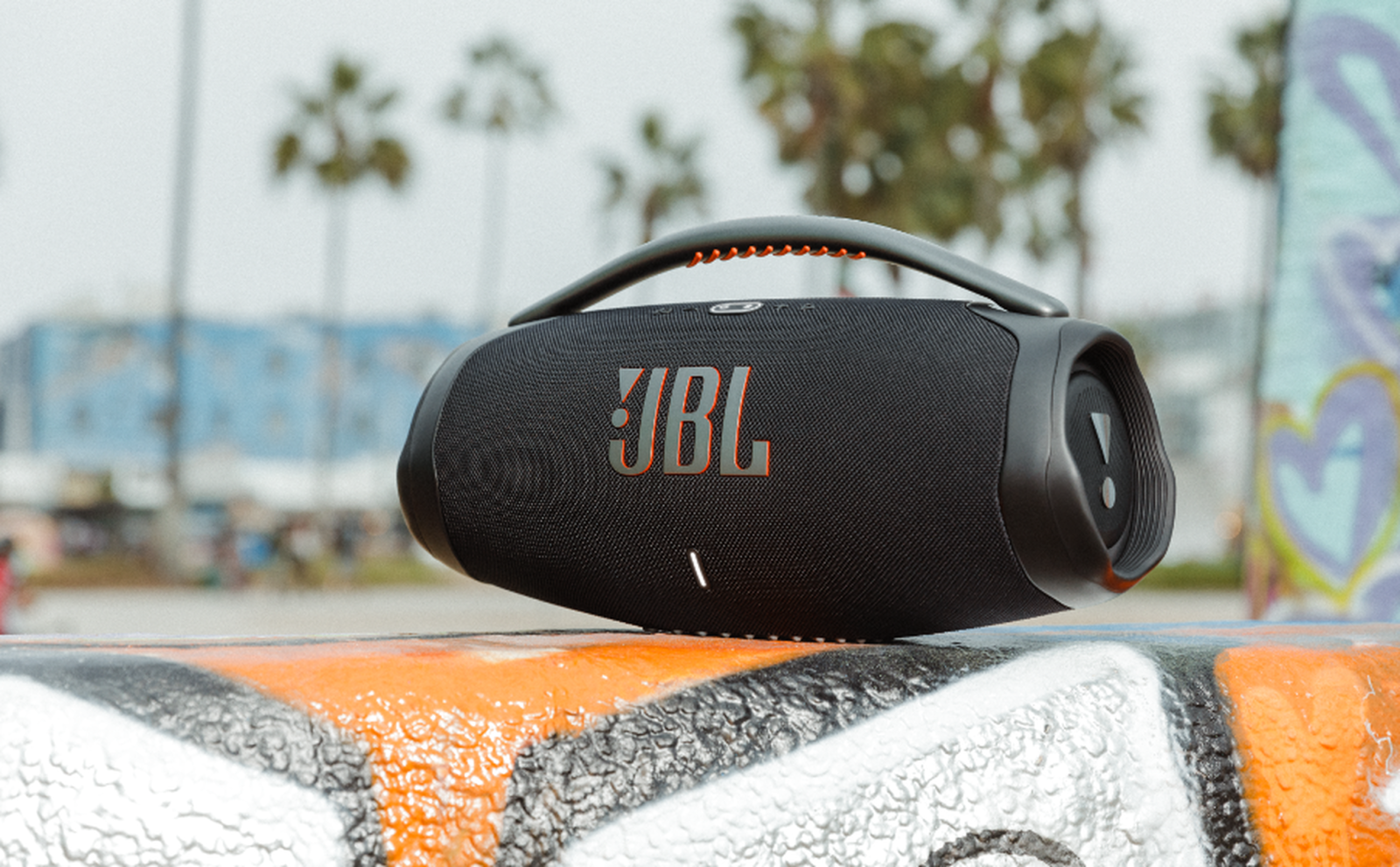 Тонколона JBL Boombox 3, 2.0, 80W RMS, безжична, Bluetooth 5.3/AUX, камуфлаж, IPX67, JBL PartyBoost - характеристика 2