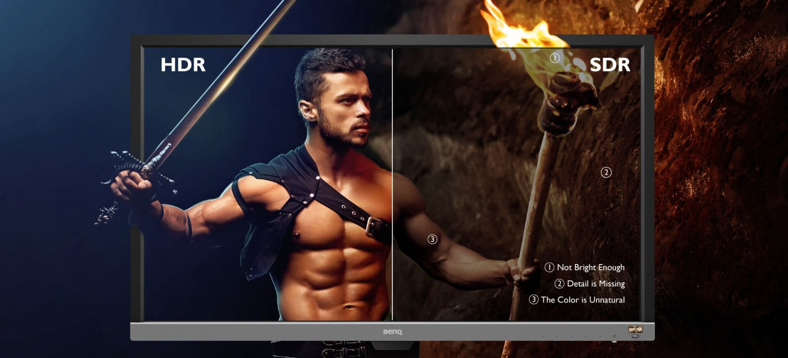 Монитор BenQ EL2870UE (9H.LGTLB.FPE), 28" (71.12 cm) TN панел, 4K/UHD, 1ms (GtG), 12 000 000:1, 300cd/m2, DisplayPort, HDMI - характеристика 2