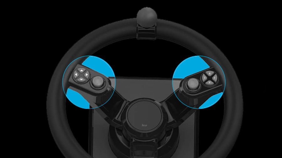 Волан с педали Logitech G Saitek Farm Simulator Controller, за PC - характеристика 2