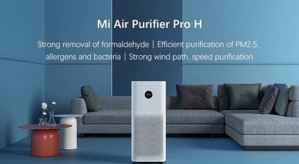 Пречиствател на въздух XIAOMI Mi Air Purifier 4 Pro, 50W, за помещения от 35 до 60m², OLED дисплей, Smart control, Wi-Fi, Voice Controlled, бял - характеристика 2