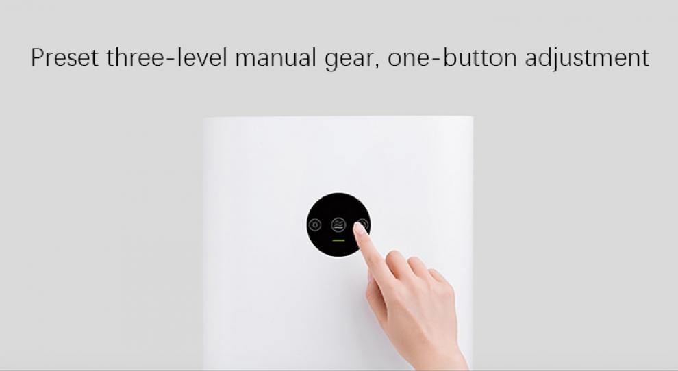 Пречиствател на въздух XIAOMI Mi Air Purifier 4 Pro, 50W, за помещения от 35 до 60m², OLED дисплей, Smart control, Wi-Fi, Voice Controlled, бял - характеристика 6