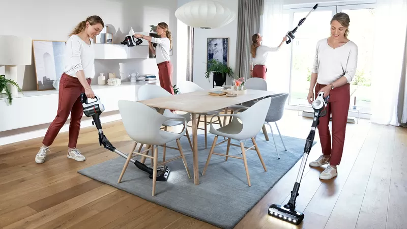 Прахосмукачка Bosch BCS712XXL, безжична, 0.3l контейнер, 3 нива на мощност, до 40 мин време на работа, черна - характеристика 2