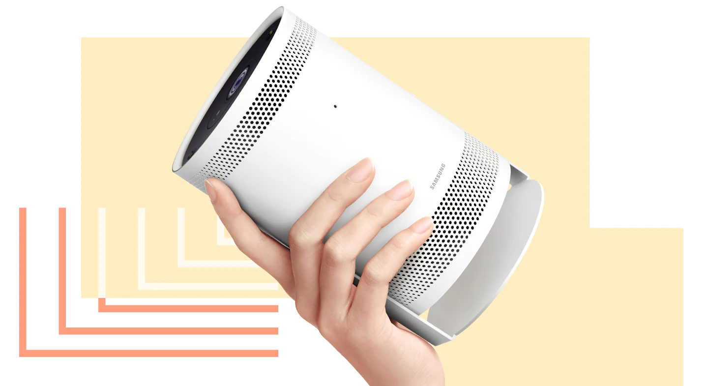 Проектор Samsung The Freestyle SP-LSP3BLAXXH, DLP, Full HD (1920 x 1080), 100 000:1, 550 LED Lumen, IPv6, Micro HDMI, Bluetooth, USB Type C - характеристика 2