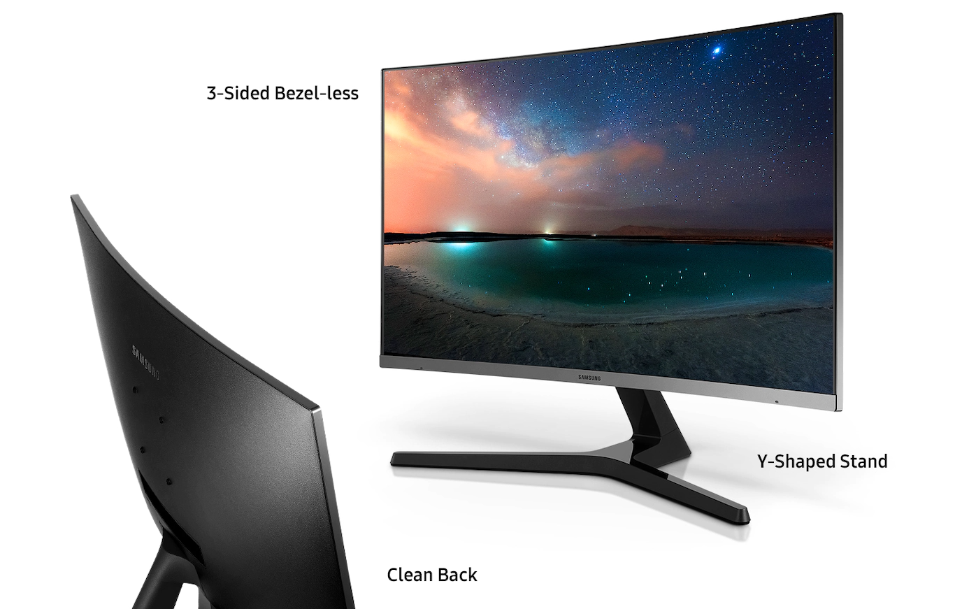 Монитор Samsung LC32R500, 32" (81.28 cm) VA панел, 75Hz, Full HD, 4ms, 250cd/m2, HDMI, VGA - характеристика 2