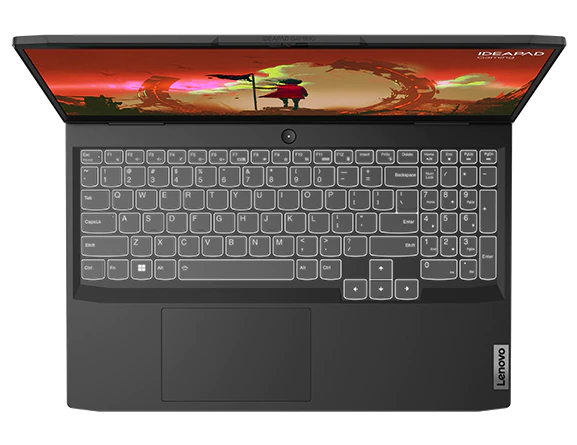 Лаптоп Lenovo IdeaPad Gaming 3 15ARH7 (82SB0109BM)(сив), шестядрен AMD Ryzen 5 7535HS 3.3/4.55GHz, 15.6" (39.62 cm) Full HD IPS 120Hz дисплей & GF RTX 3050 6GB, (HDMI), 16GB DDR5, 512GB SSD NVMe, 1x USB-C 3.2 Gen, Windows 11 Home, 2.32kg - характеристика 2