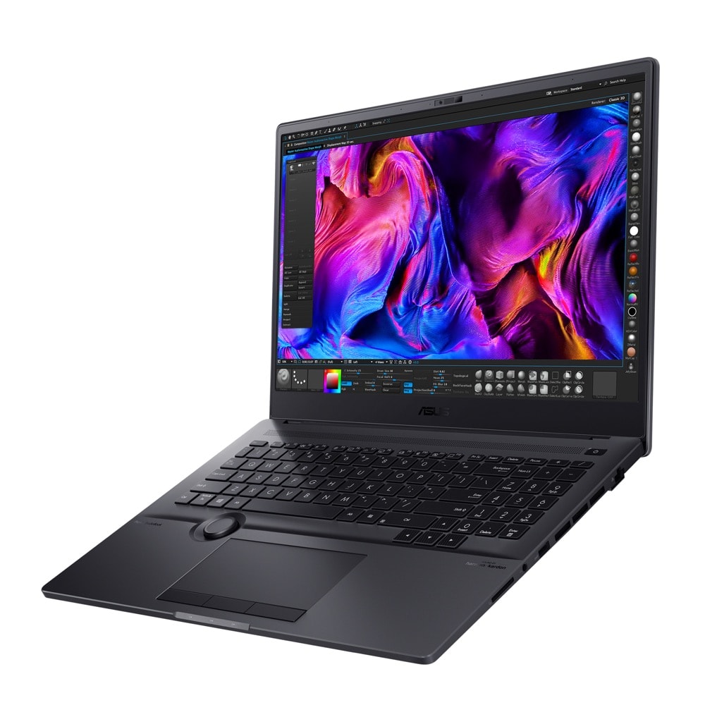 Лаптоп Asus ProArt Studiobook 16 OLED H7600HM-OLED-L751X (90NB0VD1-M002V0), осемядрен Tiger Lake Intel Core i7-11800H 2.3/4.6 GHz, 16" (40.64 cm) 4K/UHD OLED Glare Display & GF RTX 3060 6GB, (HDMI), 32GB DDR4, 2TB SSD, Windows 11 Pro - характеристика 2