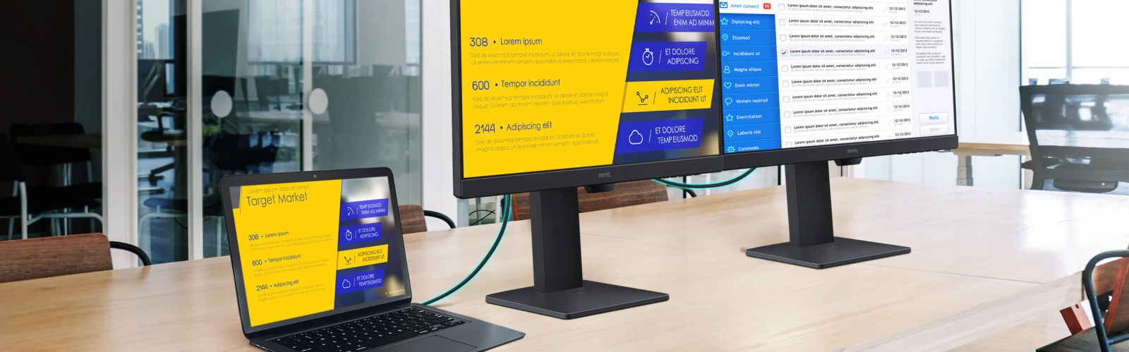 Монитор BenQ BL2485TC (9H.LKMLB.QBE), 23.8" (60.45 cm) IPS панел, 75Hz, Full HD, 5ms, 20 000 000:1, 250cd/m2, DisplayPort, HDMI, USB Type C - характеристика 2