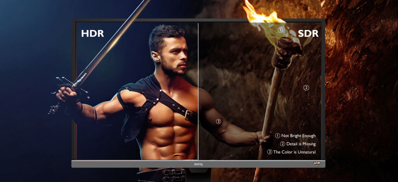 Монитор BenQ EW3270UE (9H.LGVLA.FPE), 31.5" (80.01 cm) VA панел, 4K/UHD, 4ms, 20 000 000:1, 300cd/m2, DisplayPort, HDMI, USB Type-C - характеристика 2