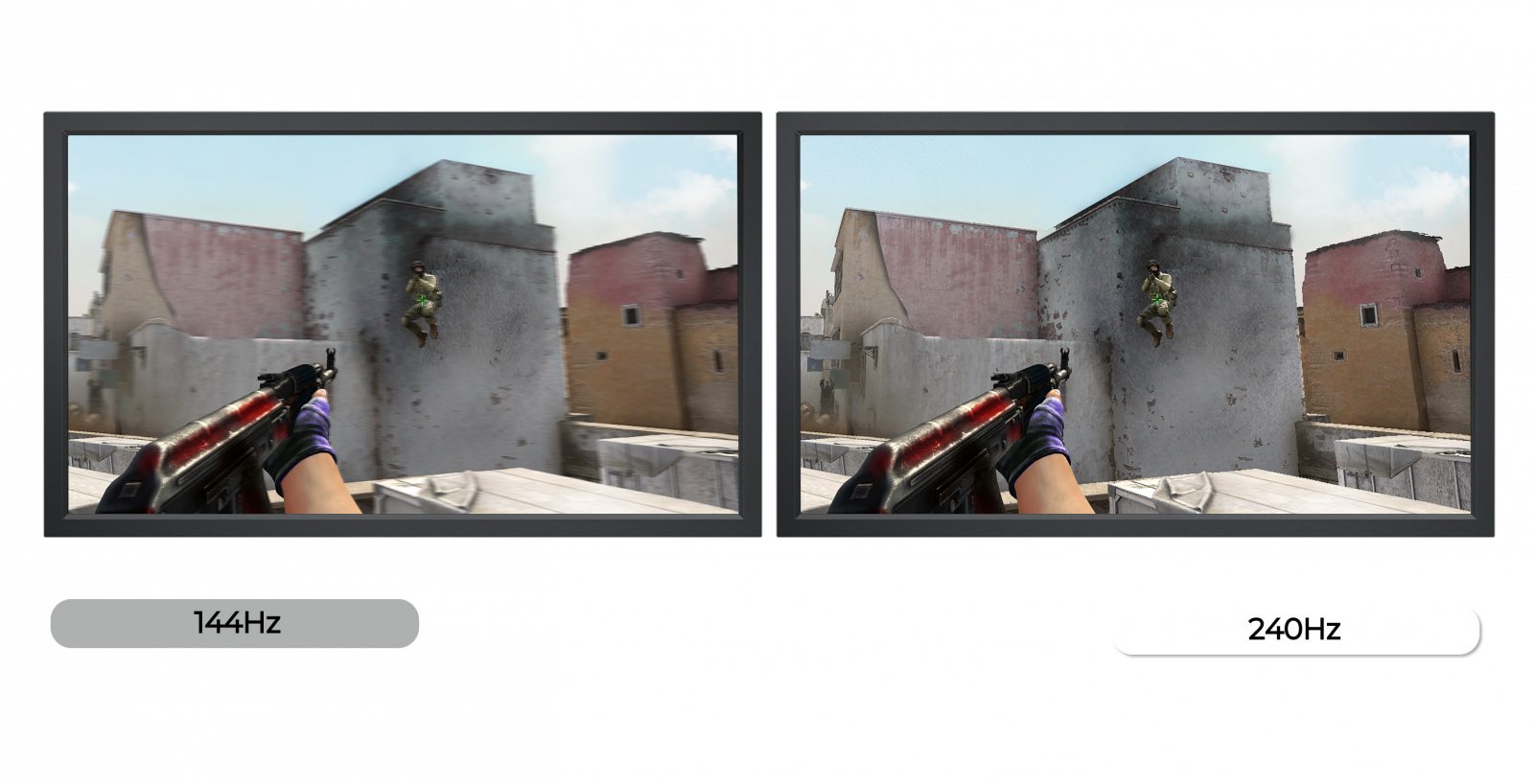 Монитор BenQ Zowie XL2546, 24.5" (62.23 cm) TN панел, 240Hz, Full HD, 1ms, 12M : 1, 320cd/m2, DisplayPort, HDMI, DVI, USB - характеристика 2