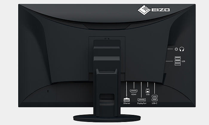 Монитор Eizo EV2795-BK, 27" (68.58 cm) IPS панел, WQHD, 5ms, 350 cd/m2, DisplayPort, HDMI, LAN, USB-C - характеристика 2
