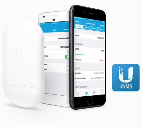 Точка за достъп Ubiquiti Nanostation 5ac Loco 5-pack NS-5ACL-5, 450+ Mbps 5GHz, 1x LAN 10/100/1000 PoE, 1 вътрешна антена - характеристика 2