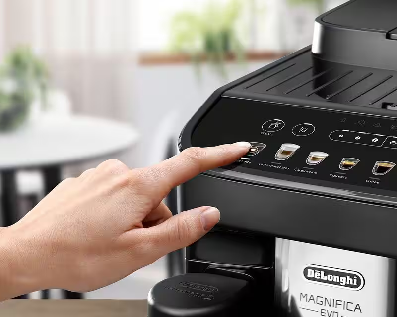 Кафеавтомат DeLonghi MAGNIFICA EVO ECAM290.61.SB, 1450W, 15 bar, сива - характеристика 3