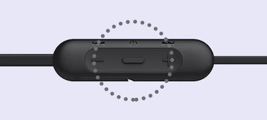 Слушалки Sony WI-C310, микрофон, безжични, Bluetooth, до 15 часа време на работа, тип "тапи", черни - характеристика 2