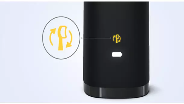 Ел. четки за зъби PHILIPS DiamondClean 9000, до 14 дни живот на батерията, Bluetooth, до 62 000 движения в /мин, черно и розово злато, 2 броя Глави за четка C3 Premium Plaque Defense, зареждаща чаша - характеристика 7