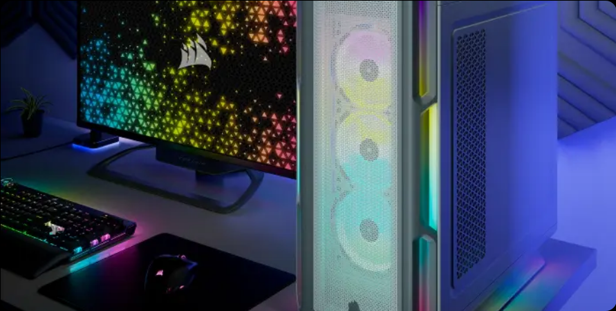 Кутия Corsair iCUE 5000T RGB, ATX/mATX/Mini ITX, 4x USB 3.0 Type-A, 1 USB 3.1 Type-A, с прозорец, бяла, без захранване - характеристика 2