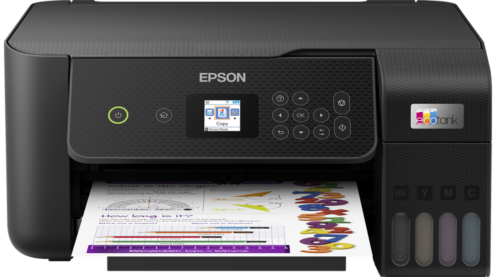 Мултифункционално мастиленоструйно устройство Epson L3260, цветен, принтер/копир/скенер, 5760 x 1440 dpi, 33 стр/мин, USB, Wi-Fi, A4 - характеристика 1