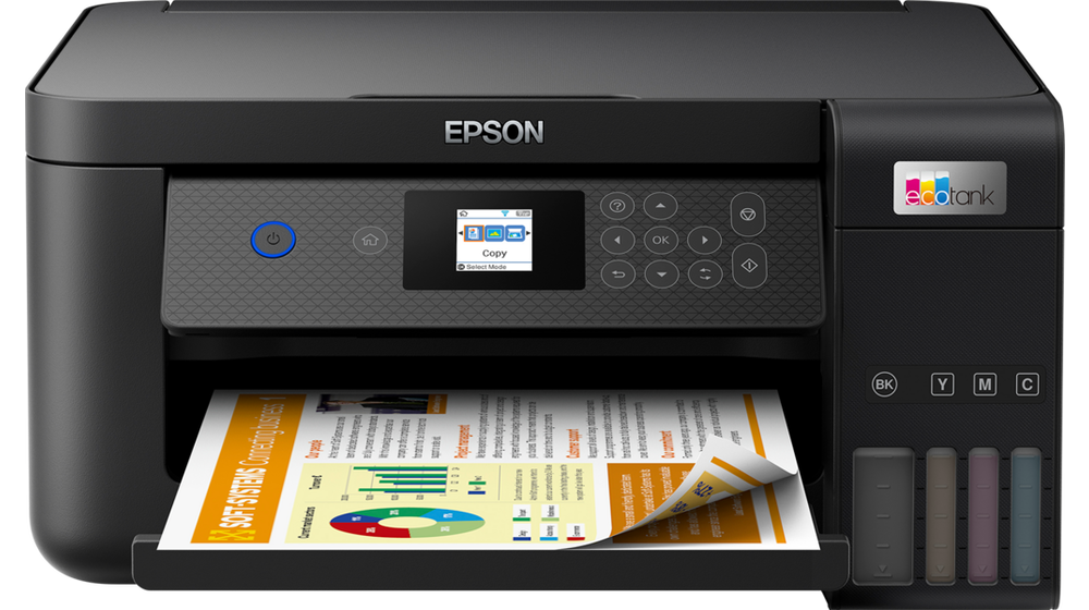 Мултифункционално мастиленоструйно устройство Epson L4260, цветен, принтер/копир/скенер, 5760 x 1440 dpi, 33 стр/мин, USB, Wi-Fi, A4 - характеристика 1