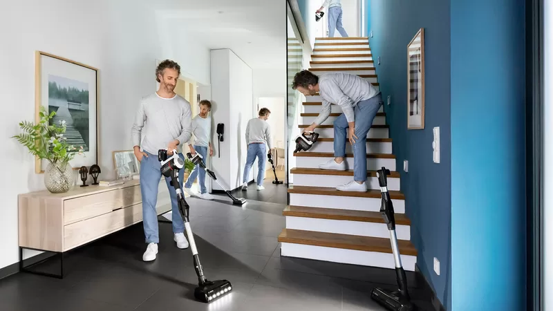Прахосмукачка Bosch BCS712XXL, безжична, 0.3l контейнер, 3 нива на мощност, до 40 мин време на работа, черна - характеристика 3