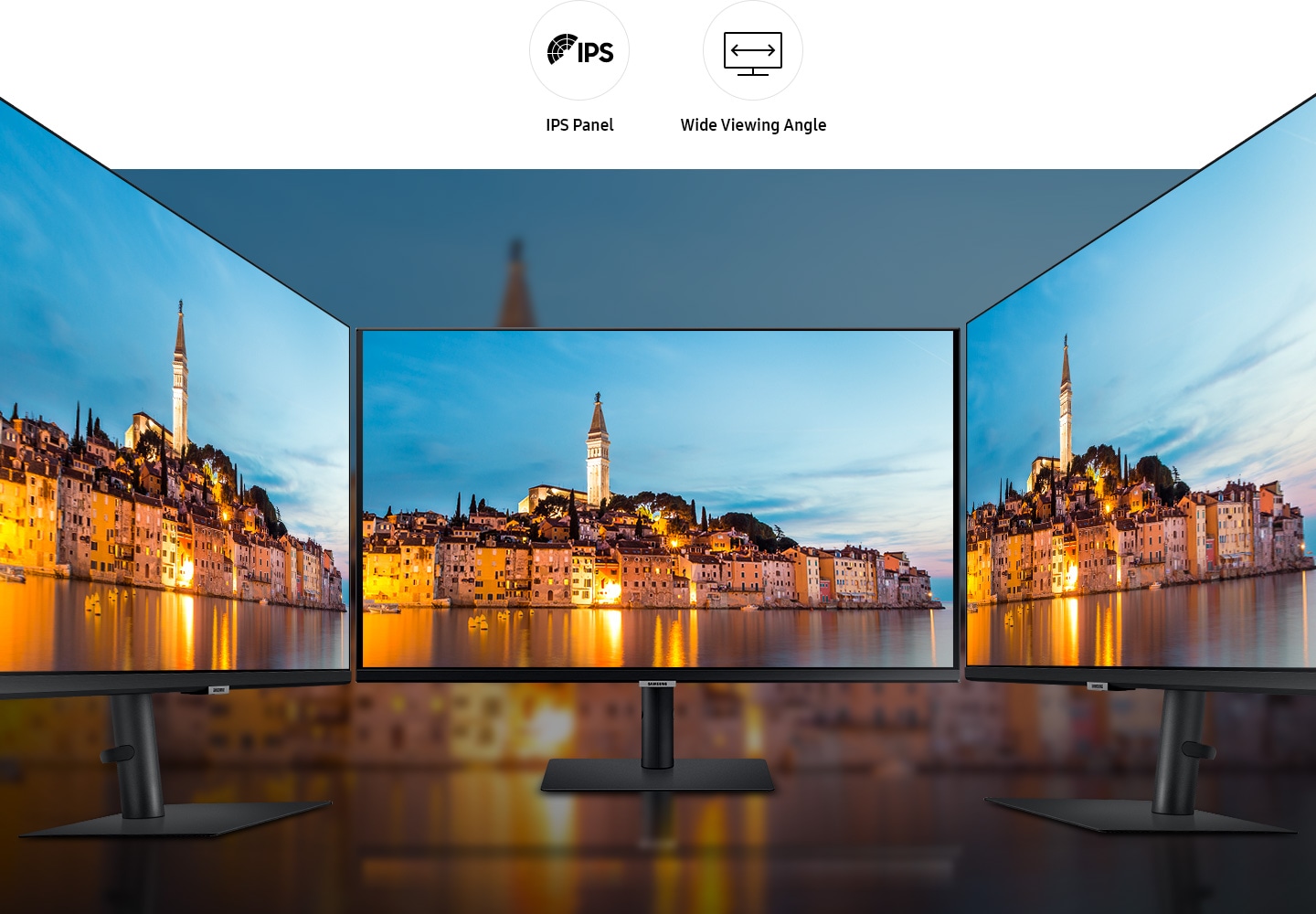 Монитор Samsung LS-27A600U (2021), 27" (68.58 cm) IPS панел, 75Hz, QHD, 5ms, 300cd/m2, DisplayPort, HDMI, USB Type-C - характеристика 3