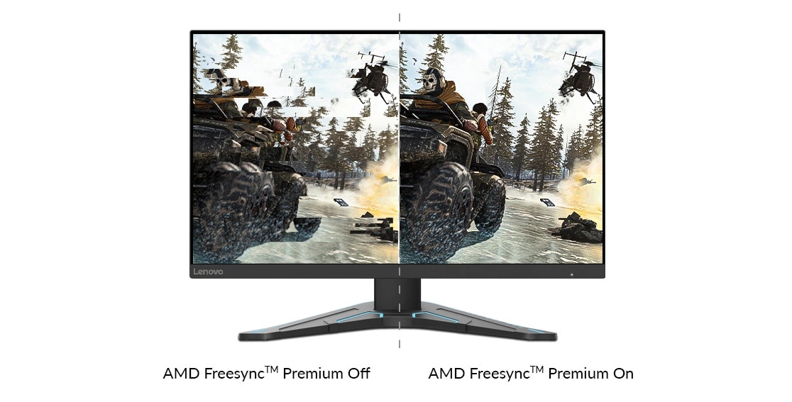 Монитор Lenovo G24-20 (66CFGAC1EU), 23.8" (60.45 cm) IPS панел, 144Hz (165Hz OC), Full HD, 0.5 ms (MPRT), 350cd/m2, DisplayPort, HDMI - характеристика 3