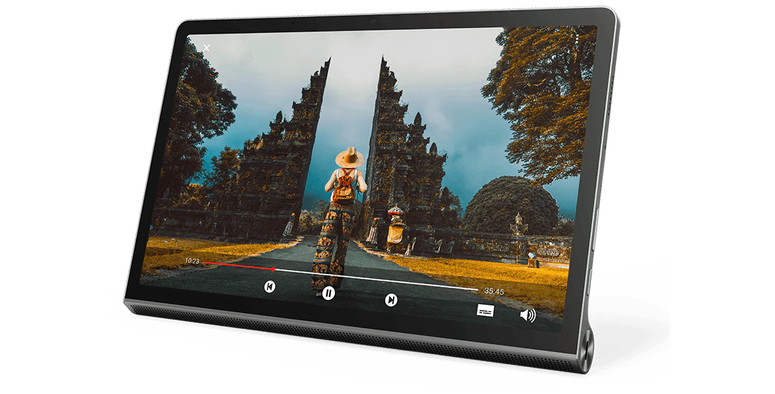 Таблет Lenovo Yoga Tab 11 (сив), 4G LTE, 11" (27.94 cm) IPS Dolby Vision дисплей, осемядрен MediaTek Helio G90T 2.05GHz, 4GB LPDDR4x, 128GB Flash памет (+ microSD слот), 8.0 & 8.0 Mpix, Android - характеристика 3
