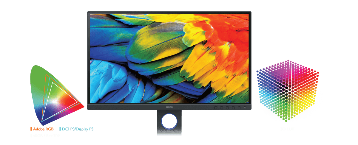 Монитор BenQ SW321C (9H.LJ1LB.QPE), 32" (81.28 cm) IPS панел, 4K/UHD, 5ms, 20 000 000:1, 250cd/m2, DisplayPort, HDMI, USB Type-C - характеристика 3