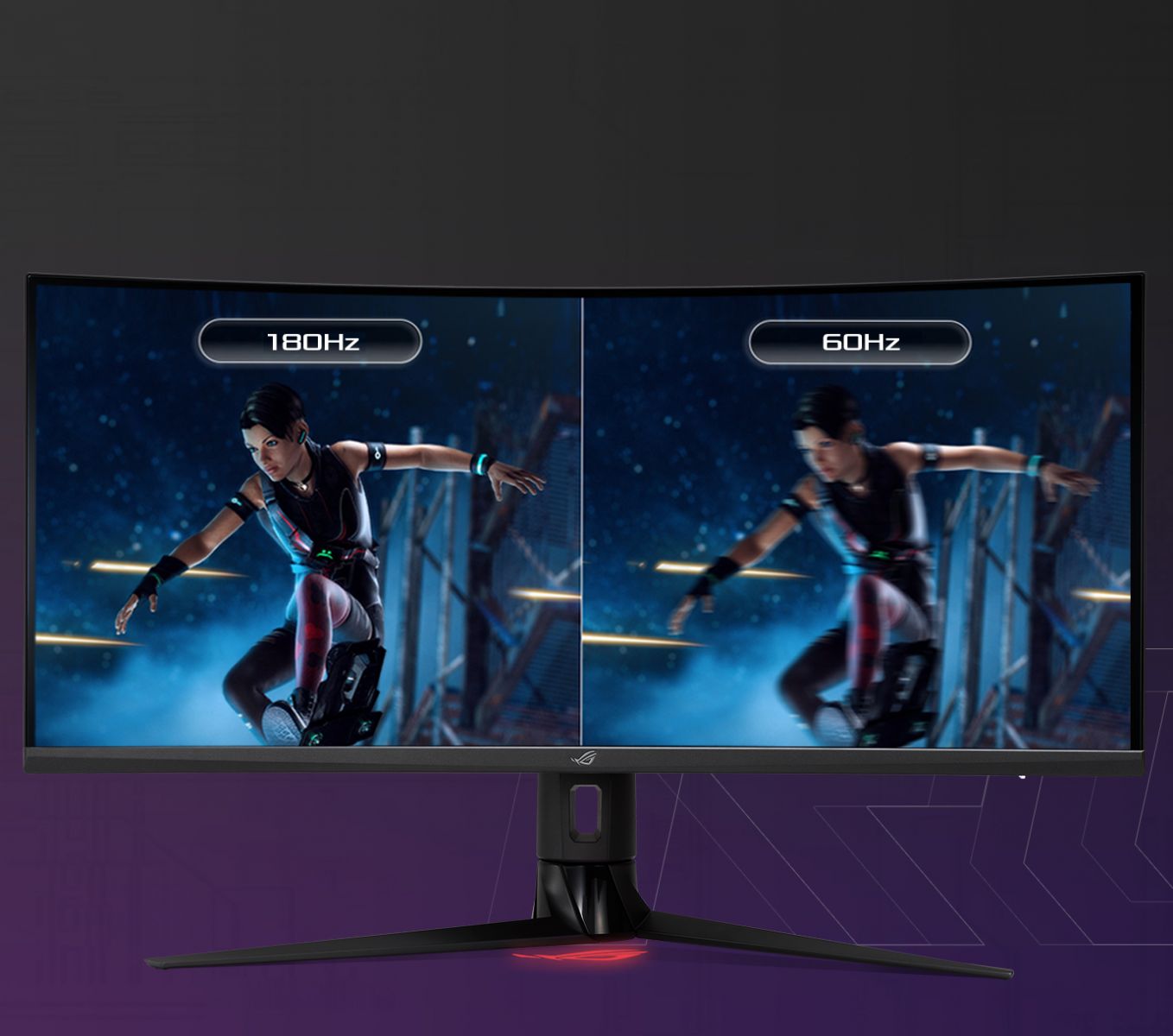 Монитор Asus ROG Strix XG349C, 34.1" (86.61 cm) IPS панел, 180Hz, UWQHD, 1ms(GTG), 400cd/m2, DisplayPort, HDMI, USB Type C - характеристика 3
