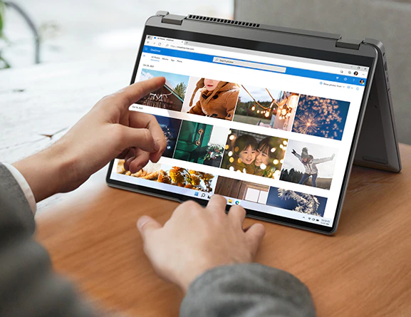 Лаптоп Lenovo IdeaPad Flex 5 14IAU7 (82R70091BM)(син), десетядрен Intel Core i5-1235U 1.3/4.4GHz, 14" (35.56 cm) WUXGA IPS Glossy, Glass, Touchscreen Display, (HDMI), 16GB DDR4, 512GB SSD, Windows 11 Home - характеристика 3