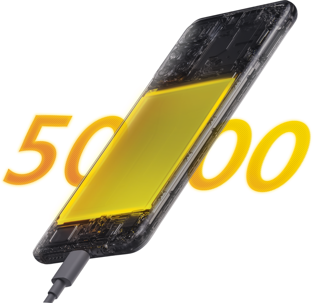 Смартфон POCO M4 PRO 5G (черен), поддържа 2 sim карти, 6.6" (16.76 cm) IPS 90Hz дисплей, осемядрен MediaTek Dimensity 810 2.4 GHz, 6GB RAM, 128GB Flash памет (microSD слот), 50.0 + 8.0 & 16.0 MPix камера, Android, 195g - характеристика 3
