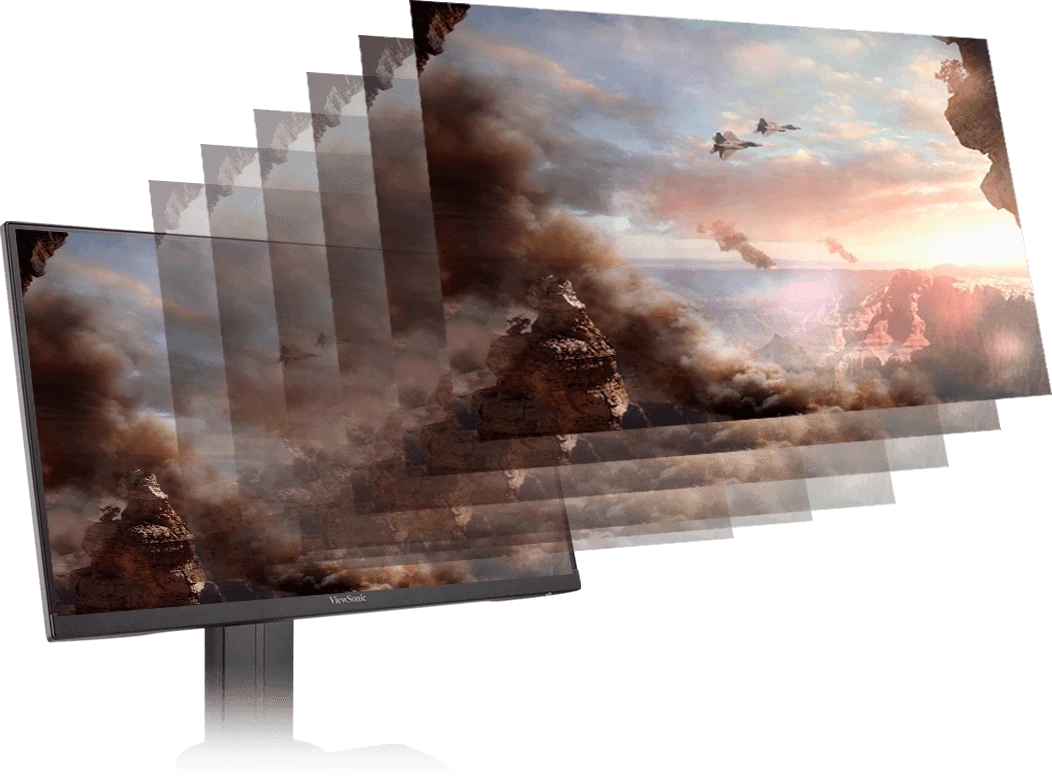 Монитор ViewSonic XG2431, 24" (60.96 cm) IPS панел, 240Hz, Full HD, 1ms, 80M:1, 350 cd/m2, DisplayPort, HDMI, USB 3.2 Type A - характеристика 3