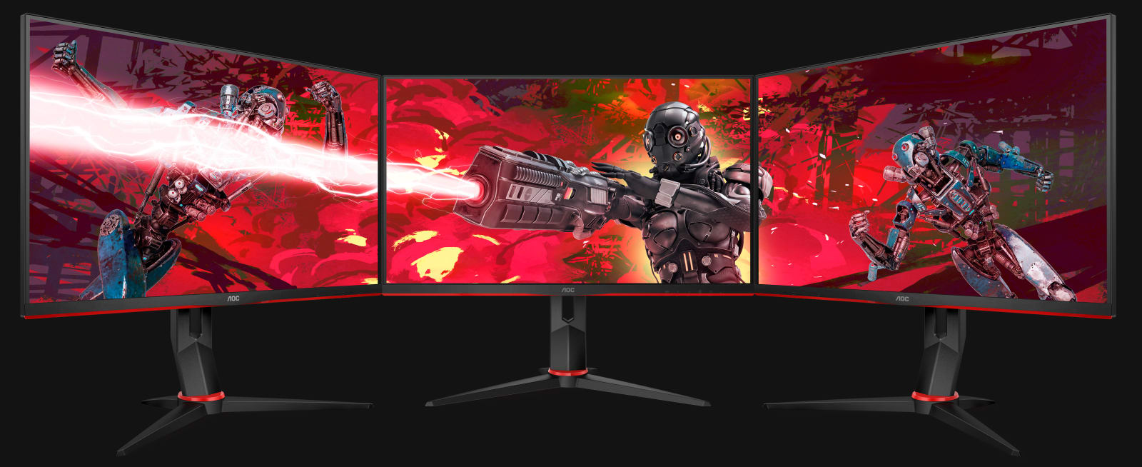 Монитор AOC 24G2ZU/BK, 23.8" (60.45 cm) IPS панел, 240 Hz, 0.5 ms, 350 cd/m2, DisplayPort, HDMI, 4x USB 3.0 - характеристика 3