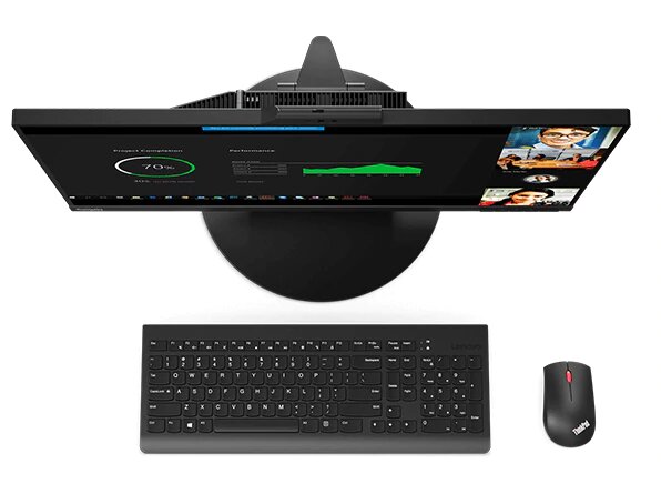 Монитор Lenovo ThinkCentre Tiny-In-One 27 (11JHRAT1EU), 27" (68.58 cm) IPS панел, 75Hz, QHD, 14ms, 1000:1, 350 cd/m2, DisplayPort, HDMI, 2x USB 3.1 - характеристика 3