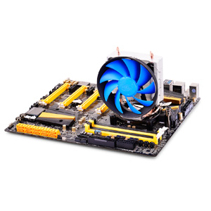Охлаждане за процесор Deep Cool GAMMAXX 200T, съвместим с Intel LGA1156/1155/1151/1150/775, AMD AM4/AM3+/AM3/AM2+/AM2/FM2+/FM2/FM1 - характеристика 3