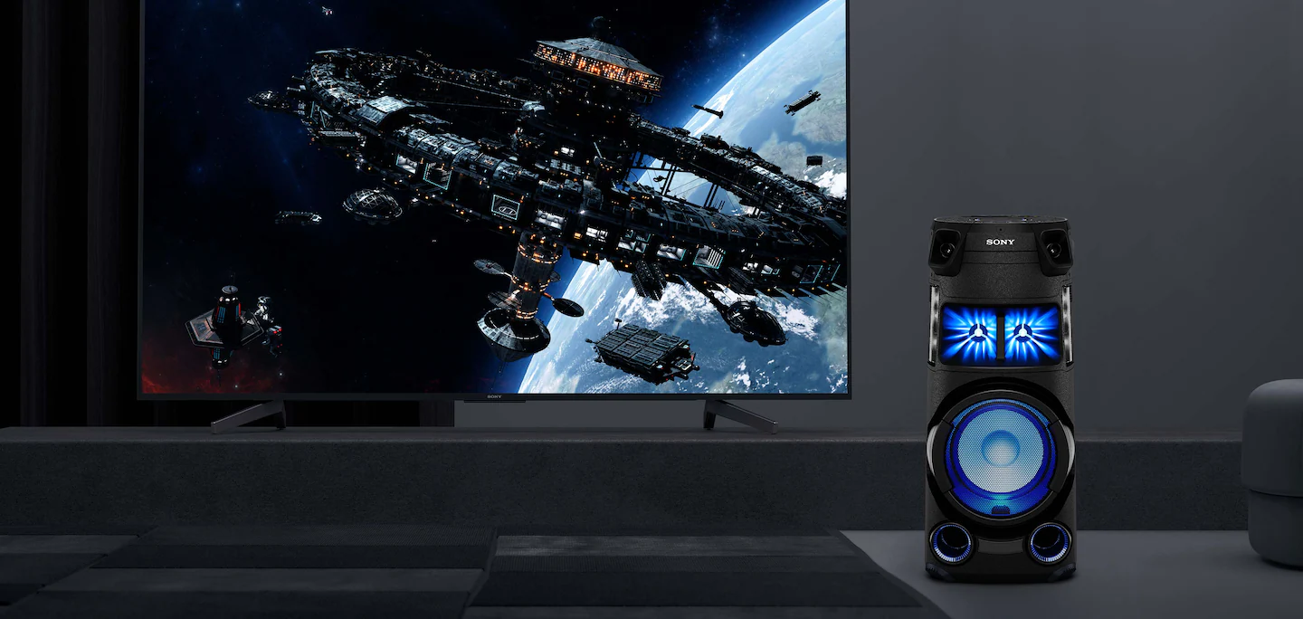 Тонколона Sony MHC-V43D, безжична, Bluetooth, HDMI, AUX, USB, DVD, CD - характеристика 4