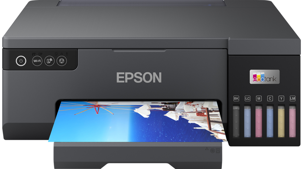 Мастиленоструен принтер Epson EcoTank L8050, цветен, 5760 x 1440 dpi, 22 стр/мин, WiFi, A4 - характеристика 1