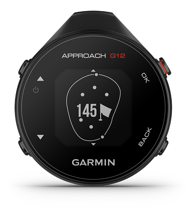 Смарт часовник Garmin Approach G12, 1.08" (2.74 cm) дисплей, за голф, Bluetooth Smart, до 30 часа време на работа, GPS, Garmin Golf приложение, IPX7 водоустойчив, предварително заредени 41000 игрища по целия свят, черен - характеристика 3