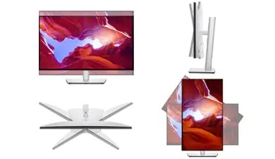 Монитор Dell U2422H (210-AYUI), 24" (60.96 cm) IPS панел, Full HD, 5ms, 250 cd/m², DisplayPort, HDMI, USB Type C - характеристика 2