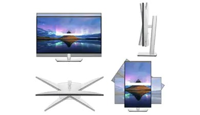Монитор Dell U2722DE (210-AYUJ), 27" (68.58 cm) IPS панел, Quad HD, 5ms, 350 cd/m2, DisplayPort, HDMI, USB Type C, RJ-45 - характеристика 2