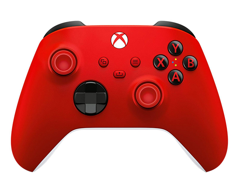 Геймпад Microsoft Xbox Series X Wireless Controller Pulse Red, безжичен, за PC/Xbox Series X/S, червен - характеристика 1