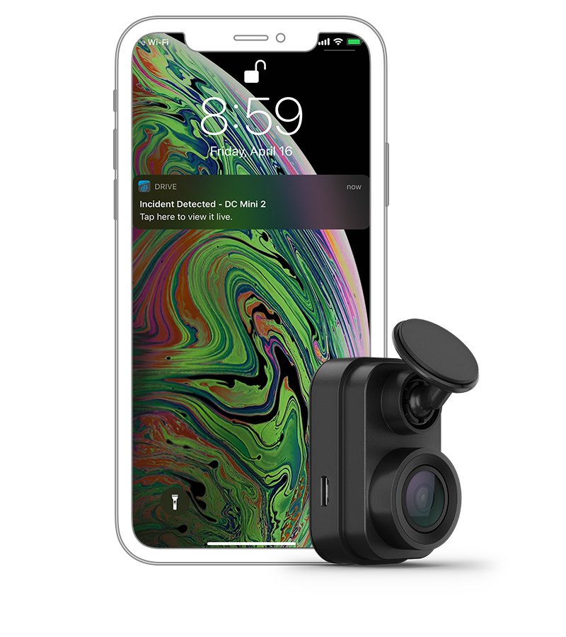 Видеорегистратор Garmin Dash Cam Mini 2, камера за автомобил, Full HD, микрофон, microSD слот до 256GB, USB, Wi-Fi, черна - характеристика 11