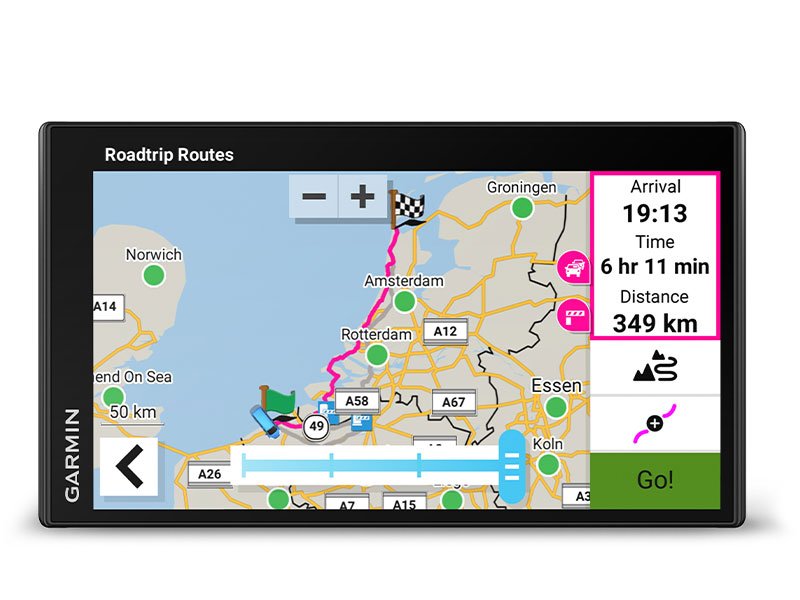 Навигация за кемпер Garmin CamperVan (010-02666-11), 6.95", 32GB, слот за microSD карта, Wi-Fi, Bluetooth - характеристика 8