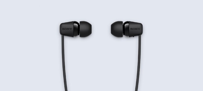 Слушалки Sony Headset WI-C100, безжични, микрофон, Bluetooth, IPx4, бежови - характеристика 4
