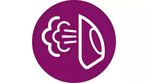 Парна ютия Philips DST3011/20, керамична плоча, 30 г/мин непрекъсната пара, 140 г/мин парен удар, 300ml вместимост на резервоара за вода, анти-капкова система, енергоспестяващ режим, 2100W, синя - характеристика 7
