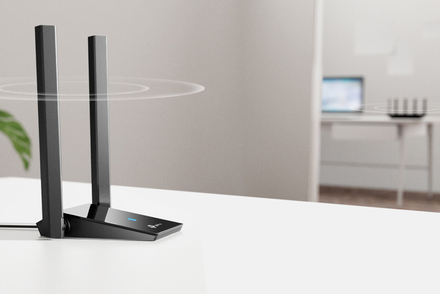 Мрежови адаптер TP-Link Archer TX20U Plus, 1800 Mbps, Wireless AX, USB, 2 външни антени - характеристика 2