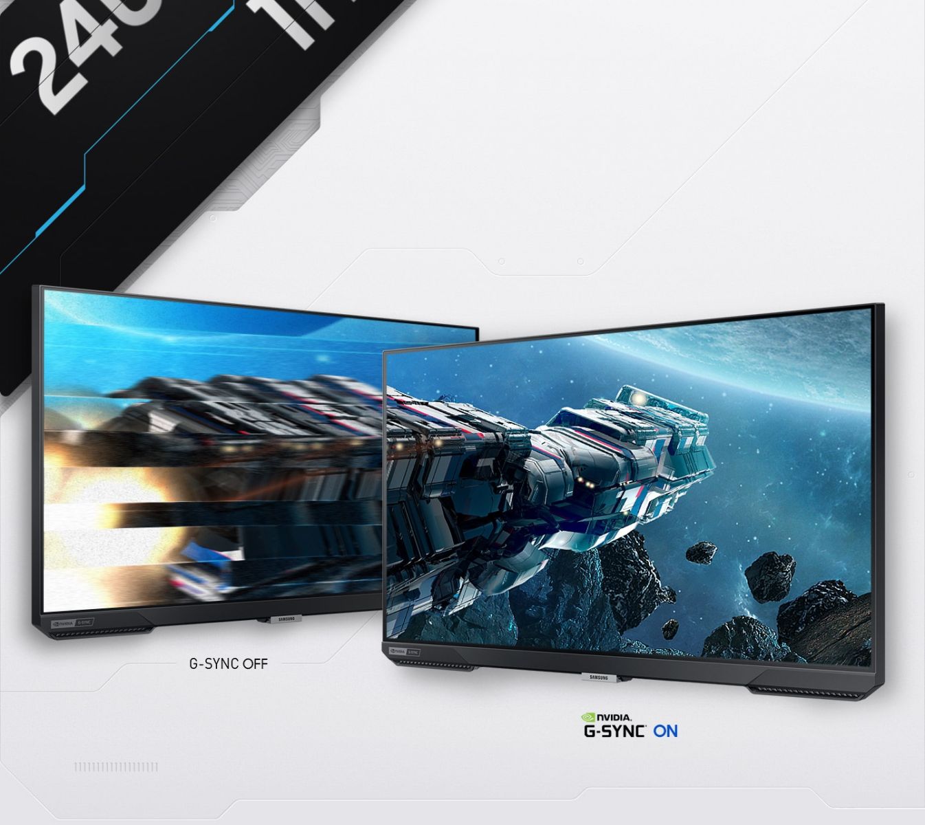 Монитор Samsung Odyssey G4 LS-27BG400, 27" (68.58 cm) IPS панел, 240Hz, Full HD, 1ms, 400cd/m2, DisplayPort, HDMI - характеристика 4