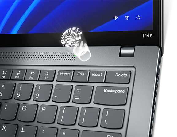 Лаптоп Lenovo ThinkPad T14s G3 (21BR001NBM)(сив) с подарък геймърски стол Fury - Avenger M+, дванадесетядрен Intel Core i5-1240P 1.7/4.4GHz, 14" (35.56 cm) WUXGA Low Power IPS Anti-glare Display, 16GB DDR5, 512GB SSD, Thunderbolt 4, Windows 11 Pro - характеристика 4