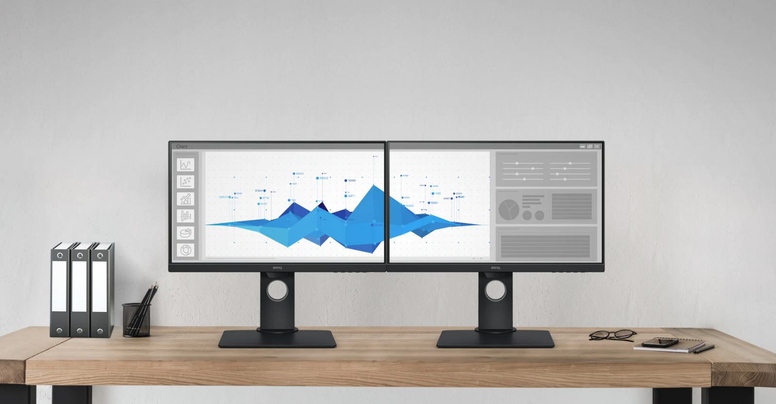 Монитор BenQ BL2480T (9H.LHFLA.FPE), 23.8" (60.45 cm) IPS панел, 75Hz, Full HD, 5ms, 20,000,000:1, 250cd/m2, DisplayPort, HDMI, VGA - характеристика 4