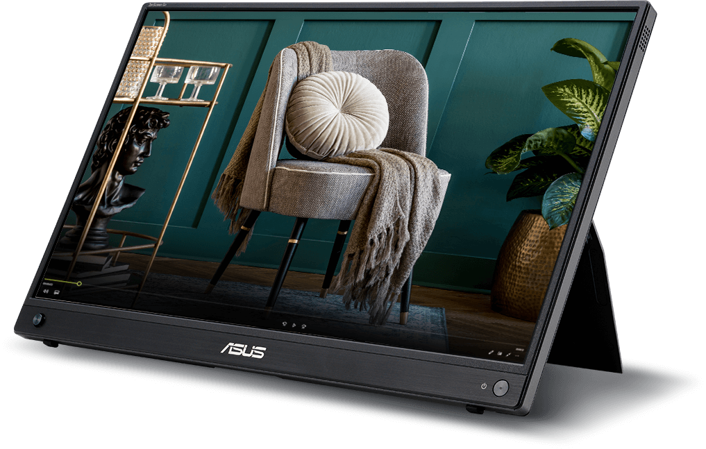 Монитор Asus ZenScreen GO MB16AWP (90LM07I1-B01370), преносим, 15.6" (39.62 cm) IPS панел, Full HD, 5ms, 100000000:1, 250cd/m2, 1x Mini HDMI, 1x USB-C - характеристика 4