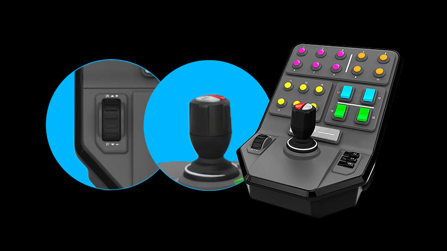 Волан с педали Logitech G Saitek Farm Simulator Controller, за PC - характеристика 3